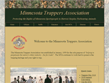 Tablet Screenshot of mntrappers.org